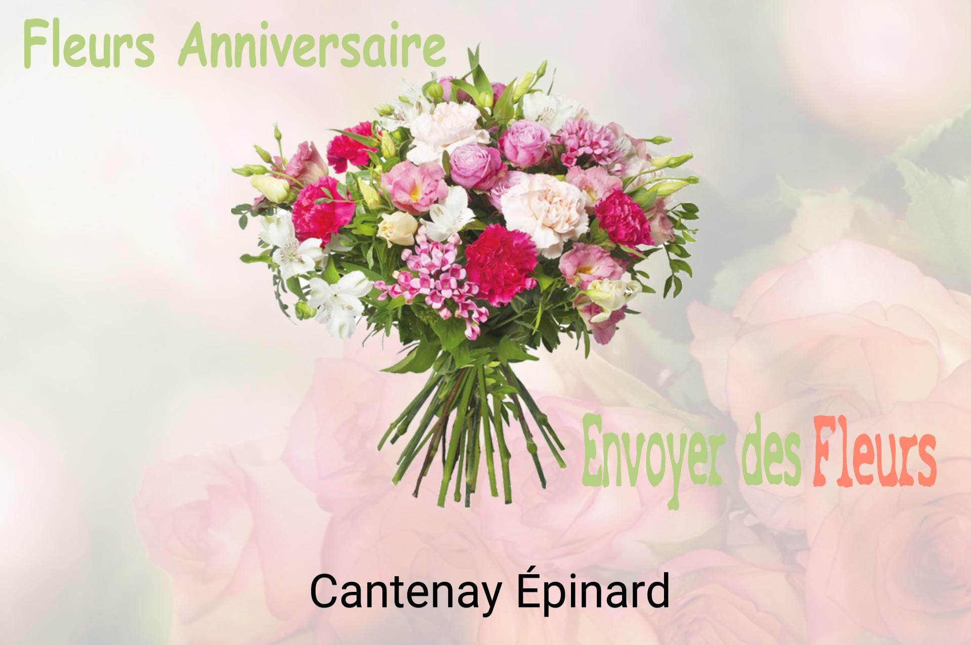 Bouquet de fleurs d’anniversaire livré à Cantenay-Épinard